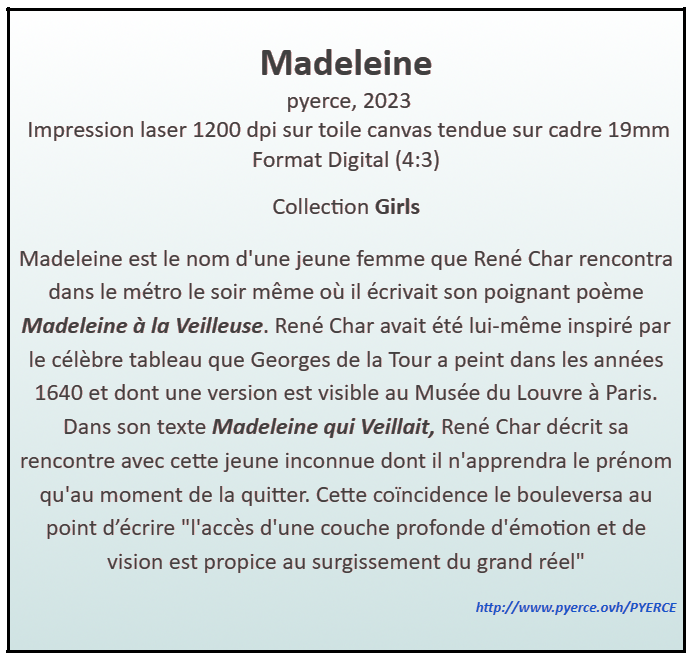 Cartel de Madeleine